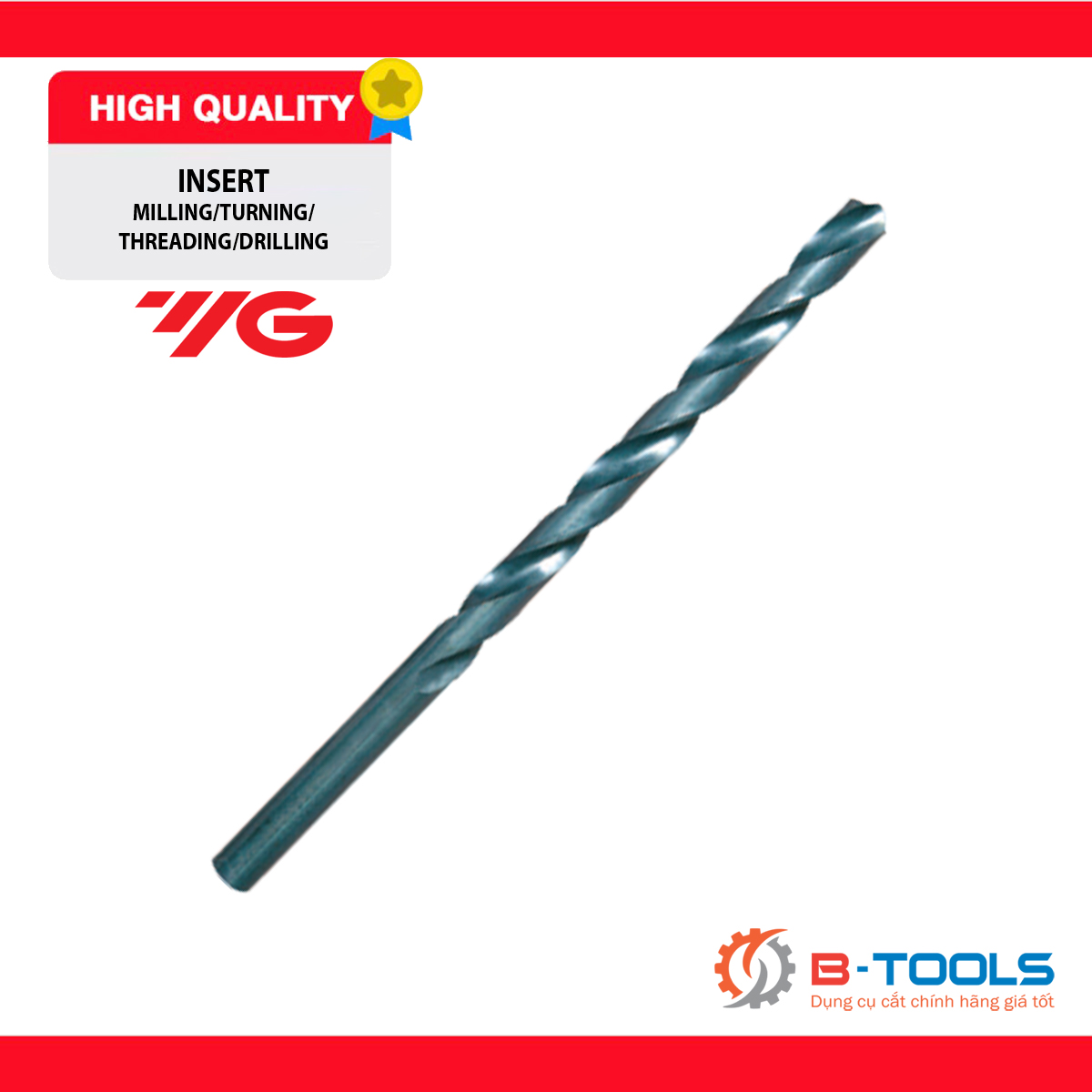 MŨI KHOAN THÉP GIÓ HSS ( DÀI 100MM ) D1102 SERIES